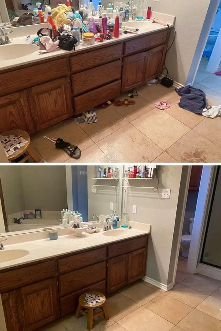 Before-and-after home cleaning result – photo 14